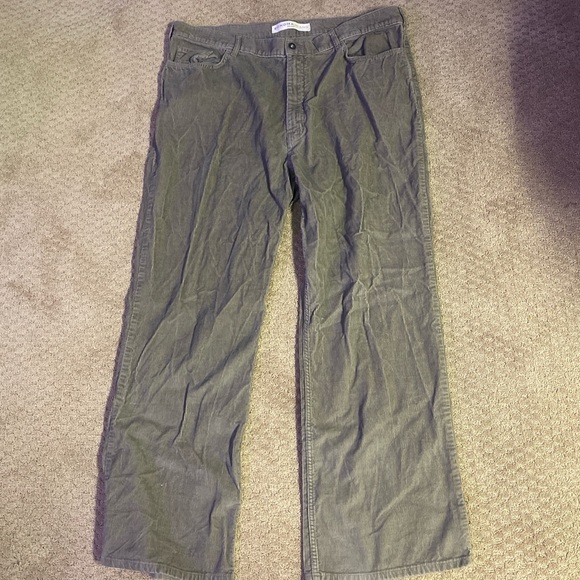 Khaki Corduroy Pants made in India - Picture 1 of 2